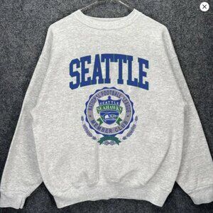 Retro Seattle Seahawks Sweatshirt Seattle Seahawks football Shirts Tee